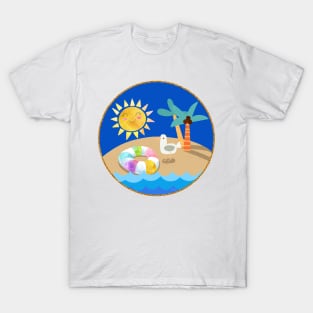 Tropical Island | Gull and Sunshine T-Shirt